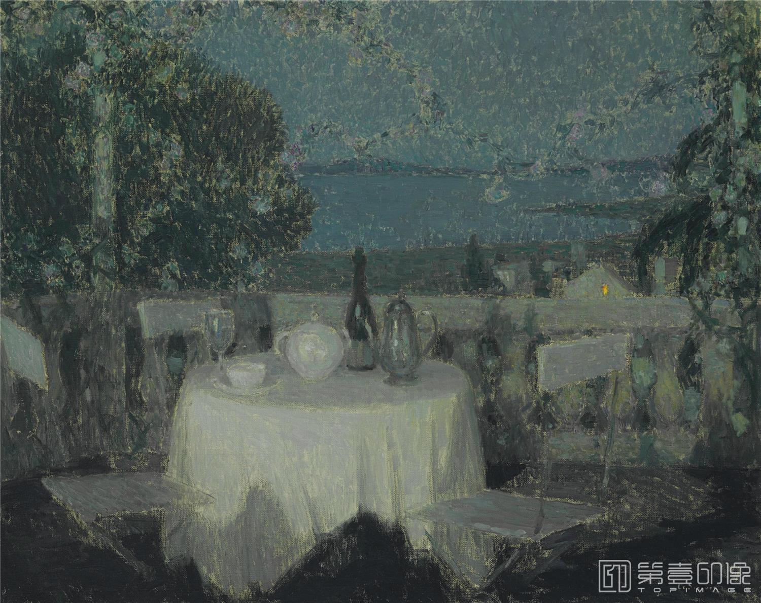 油画-TABLEAUCLAIRDELUNE